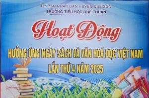 Hoạt động hưởng ứng Ngày sách và Văn hoá đọc Việt Nam lần 4 năm 2025